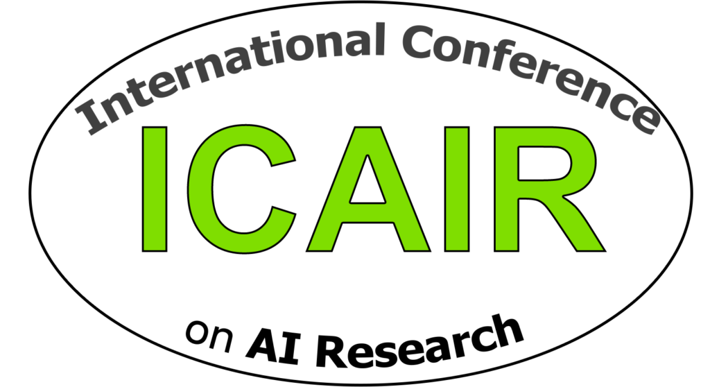 Earlybird ICAIR Publish your paper and physically attend - STUDENT DISCOUNT
